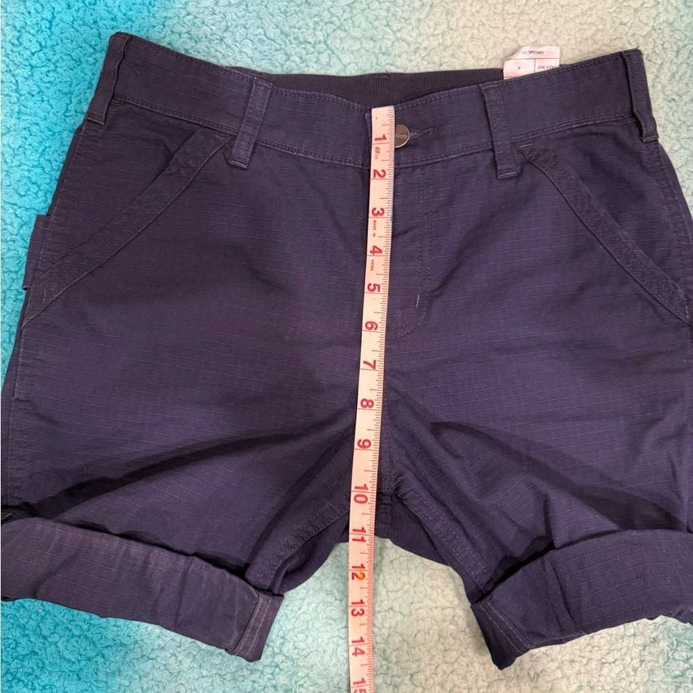 🔥Carhartt Navy Blue Women's Shorts🔥 - Picture 6 of 7